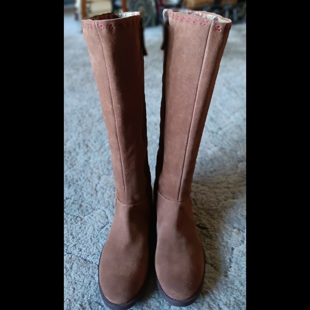 🖤 Nine West Vintage America Collection Leather Boots Take It Easy 8.5 Brown - Picture 8 of 15